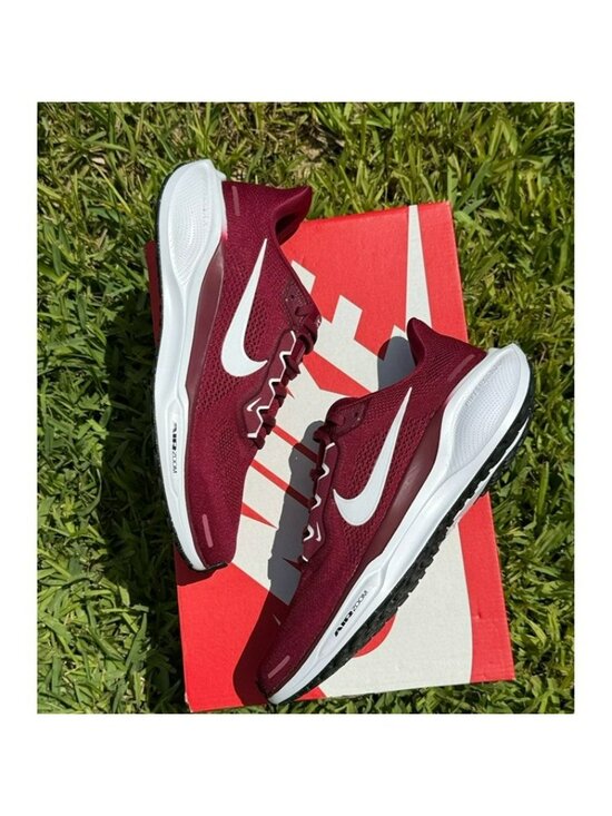 * 8.5 MEN\'S NIKE AIR ZOOM PEGASUS 41 TB TEAM MAROON BURGUNDY WHITE HF1538-600 main image 4